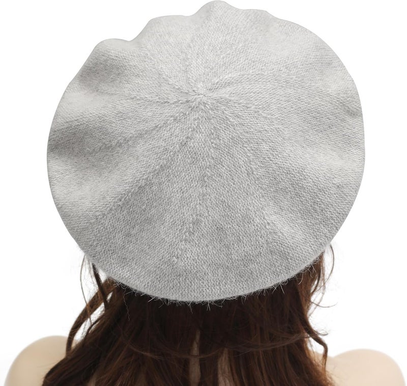 ZLYC French Beret Hat Fashion Print Lightweight Winter Warm Artist Hat for Women - Image 3